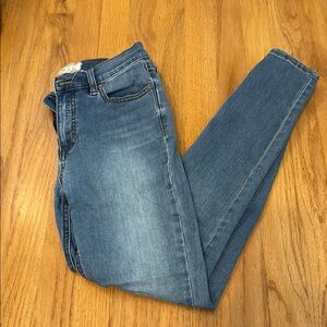Free People | Classic Blue Skinny Jeans